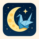 icon_politics_moon_origami icon preview