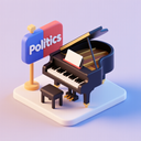 icon_politics_piano_3d_isometric icon preview