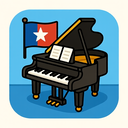 icon_politics_piano_cartoon icon preview