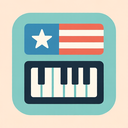icon_politics_piano_flat_pastel icon preview