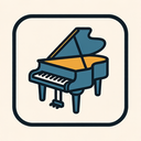 icon_politics_piano_thin icon preview