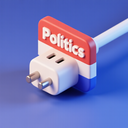 icon_politics_plug_3d_isometric icon preview