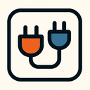 icon_politics_plug_abstract icon preview