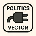 icon_politics_plug_vector icon preview