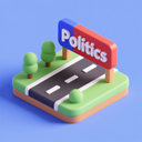 icon_politics_road_3d_isometric icon preview