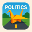 icon_politics_road_origami icon preview