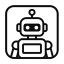 icon_politics_robot_monochrome icon preview