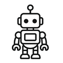 icon_politics_robot_outline icon preview