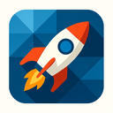 icon_politics_rocket_geometric icon preview