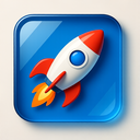 icon_politics_rocket_glassy icon preview