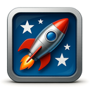icon_politics_rocket_metallic icon preview
