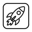 icon_politics_rocket_minimal_outline icon preview