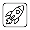 icon_politics_rocket_outline icon preview