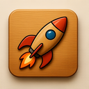 icon_politics_rocket_wooden icon preview