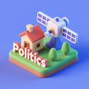 icon_politics_satellite_3d_isometric icon preview