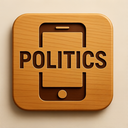 icon_politics_smartphone_wooden icon preview
