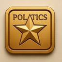 icon_politics_star_embossed icon preview