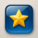icon_politics_star_glassy icon preview