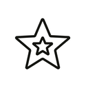 icon_politics_star_minimal_outline icon preview