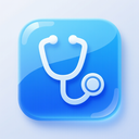 icon_politics_stethoscope_glassy icon preview