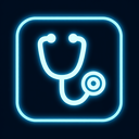 icon_politics_stethoscope_glow_effect icon preview