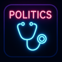 icon_politics_stethoscope_neon icon preview