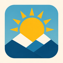 icon_politics_sun_asymmetrical icon preview