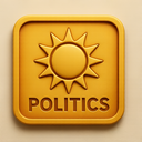 icon_politics_sun_embossed icon preview