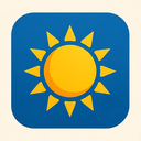 icon_politics_sun_iconic icon preview