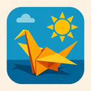 icon_politics_sun_origami icon preview