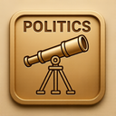 icon_politics_telescope_embossed icon preview