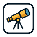 icon_politics_telescope_filled icon preview