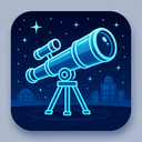 icon_politics_telescope_futuristic icon preview