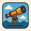 icon_politics_telescope_iconic icon preview