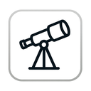 icon_politics_telescope_transparent icon preview