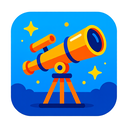 icon_politics_telescope_vibrant_colors icon preview