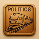 icon_politics_train_embossed icon preview