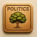 icon_politics_tree_embossed icon preview