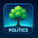 icon_politics_tree_futuristic icon preview