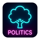icon_politics_tree_neon icon preview