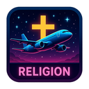 icon_religion_airplane_cyberpunk icon preview