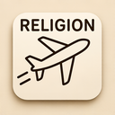 icon_religion_airplane_elegant icon preview