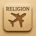 icon_religion_airplane_embossed icon preview