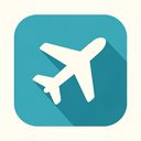 icon_religion_airplane_flat_design icon preview