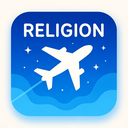 icon_religion_airplane_futuristic icon preview