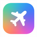 icon_religion_airplane_gradient icon preview