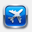 icon_religion_airplane_metallic icon preview