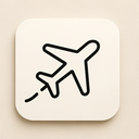 icon_religion_airplane_minimalist icon preview