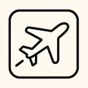 icon_religion_airplane_outline icon preview