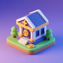 icon_religion_bank_3d_isometric icon preview